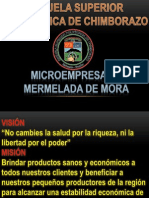 Mermelada de Mora - Presentacion