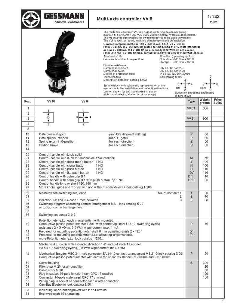 Gessmann Master Switch | PDF | Electrical Connector | Switch