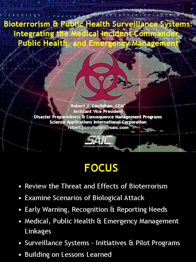 Bioterrorism Biological Warfare Bioterrorism