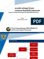Pertemuan 6: Panasila Sebagai Dasar Negara Kesatuan Republik Indonesia (Dalam Konteks Ketatanegaraan Republik Indonesia)