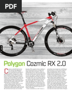 Download Polygon Cozmic RX20 29er Carbon Mountain Bike reviewpdf by jono4914 SN179493865 doc pdf