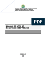 Manual de Atos de Registro Mercantil - Empresário Individual
