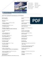 ABS East Conference Investor/Issuer List
