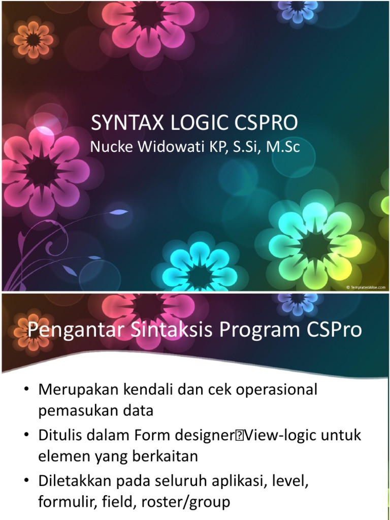 Syntax Logic Cspro PDF | PDF