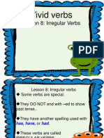 lesson8 irregular verbs