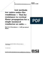 BS EN 50265-2-1-1999 Cable FR Test PDF