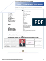 UPSC - Candidate's Application Details (Registration-Id - 11311829489) PDF