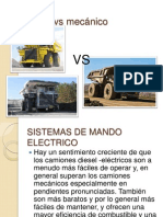 Eléctrico Vs Mecánico