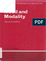 Mood and Modality - F.R. Palmer (2001)