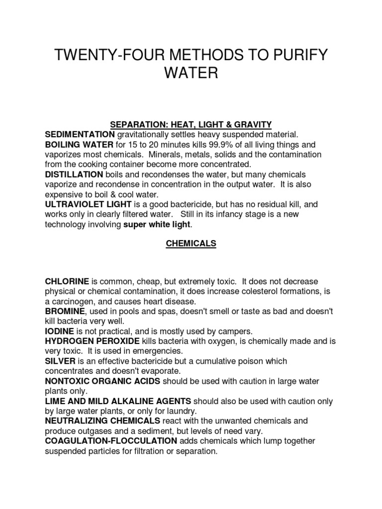 ARTICLE 24 Purification Methods.pdf Water Purification Filtration