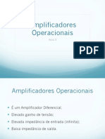 Aula 3 - Amplificadores Operacionais PDF