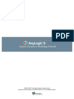 AnyLogic 6 System Dynamics Modeling Tutorial