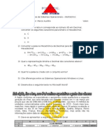 Exercícios de Sistemas Operacionais