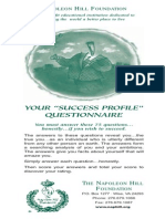 Napoleon Hill - Success Profile