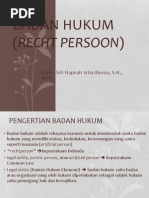 Download BADAN HUKUM Recht Persoon by ModemSeluler SN179543905 doc pdf
