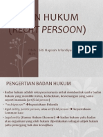 BADAN HUKUM