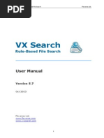 VX Search Rule-Based File Search