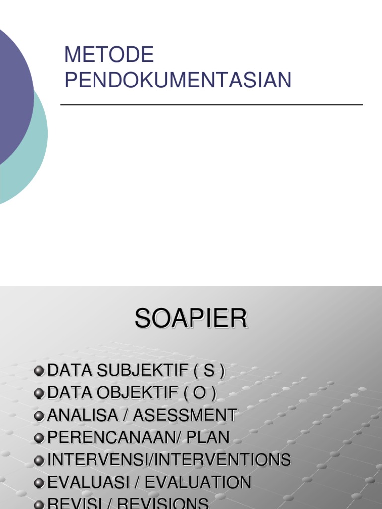 Metode SOAP dalam Manajemen Kebidanan | PDF