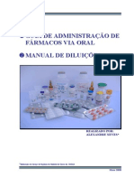 Guia de AdministraÃ§Ã£o FÃ¡rmacos Via Oral e Manual de DiluiÃ§Ãµes (1)