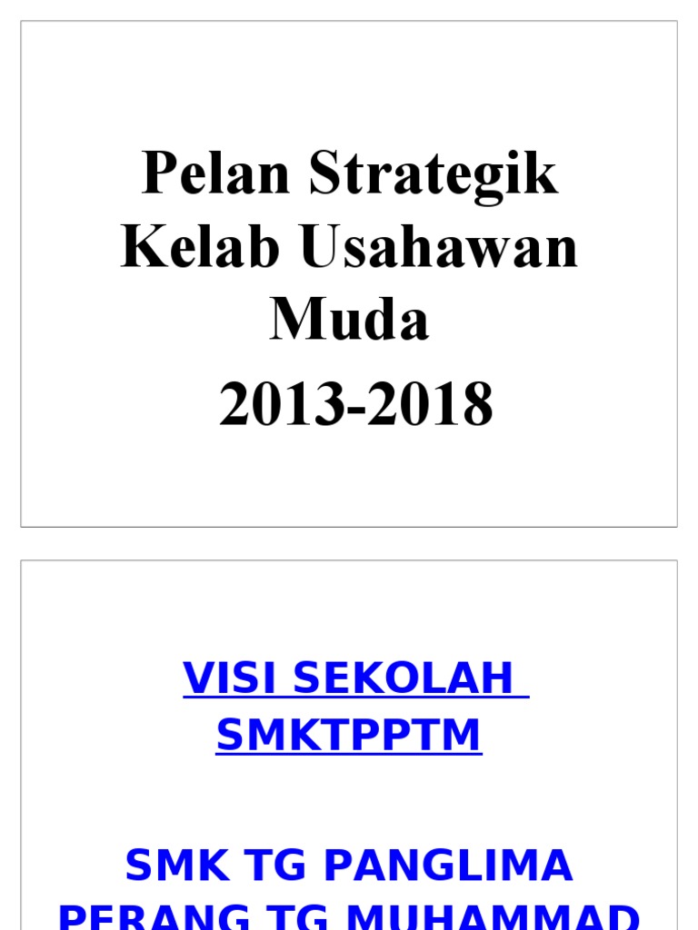 Kelab Usahawan Muda Pdf