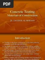 Download Concrete Testing-11ppt by kamal hameed tayy SN179564385 doc pdf