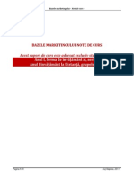 Bazele Marketingului Cursuri 2011 - PDF