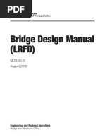 Bridge Design Manual (LRFD) : M 23-50.12 August 2012