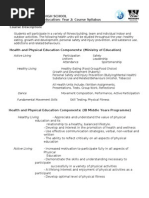 Grade 8 Course Outline