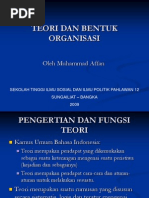 Download TEORI DAN BENTUK ORGANISASIppt by Kodok Shinigami Zangetsusword SN179571391 doc pdf
