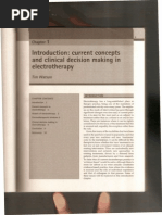 Chapter 1 - Intro Current Concepts and Clinical Decision Making in Electrotherapy PDF