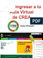 Ingresar Aula Virtual CREA