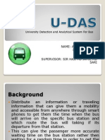 University Detection and Analytical System For Bus