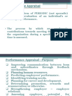 Performance Appraisal: - A Formal System of PERIODIC (Not Sporadic)