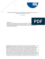 The Kerala (Scheduled Castes and Scheduled Tribes) Regulation of Issue of PDF
