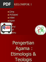 Download PENGERTIAN AGAMA SECARA LUASppt by Yopi Juliantara SN179583321 doc pdf