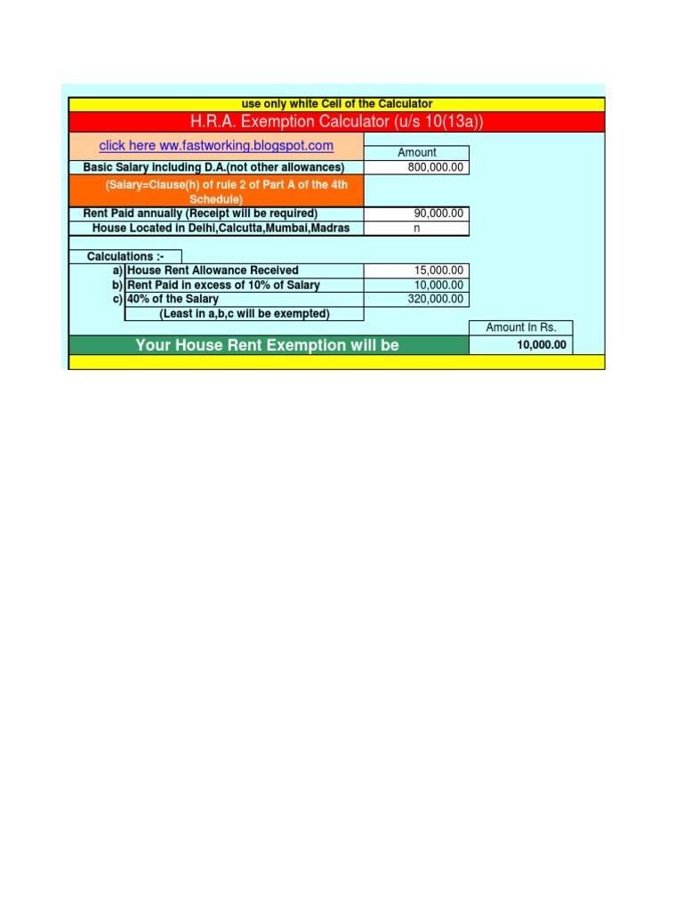 50-hra-exemption-calculator