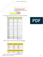 Irregular Verbs PDF