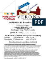 Gita ai mercatini di Verona