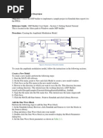 Lab 6: DSP Builder Overview: Install Path /Designexamples/Tutorials/Gettingstartedsinmdl/My - Sinmdl