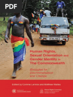 Download Human Rights Sexual Orientation and Gender Identity in the Commonwealth by KinDread Ace Mero  SN179615223 doc pdf