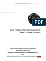 Download BUKU PEDOMAN SKRIPSI PTIIK v3pdf by Maryadi Mpn SN179628493 doc pdf