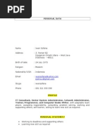 Download CV October2013 Manager NoSalary BANK Iwan Sofana by ojolinux SN179636878 doc pdf