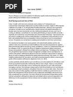 Well-Written PhD Research Proposal Sample