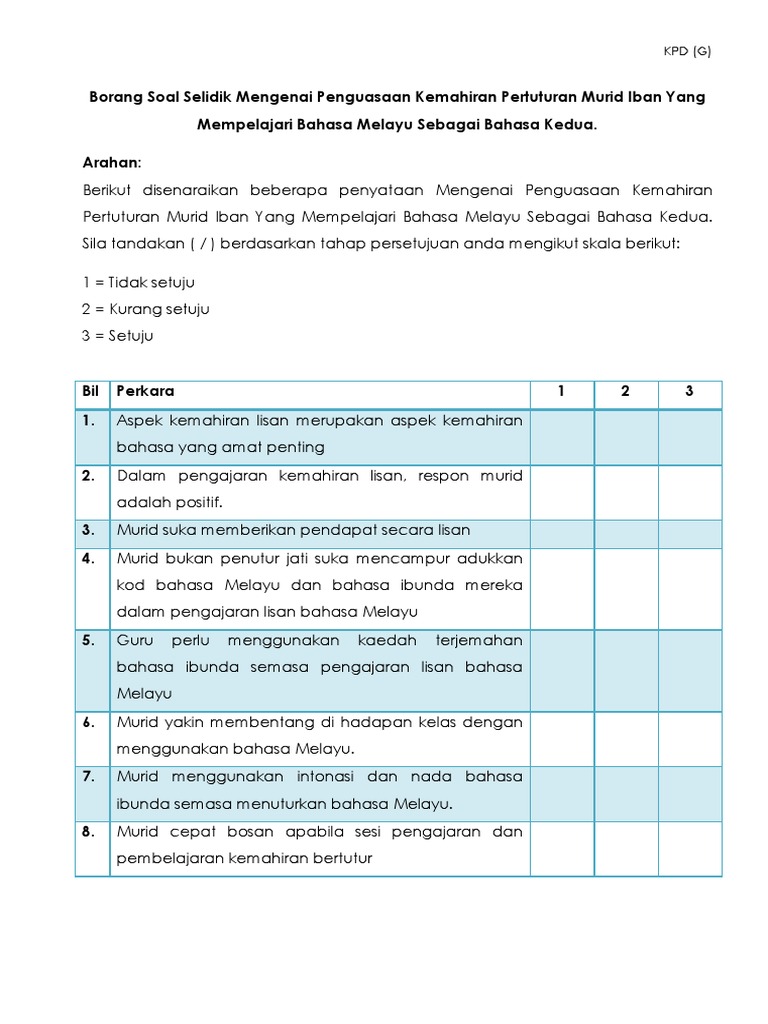 Kaedah Pengumpulan Data 1 Pdf