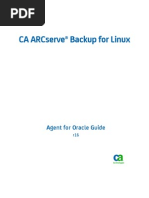 CA ARCserve Backup Para Linux Agente Para Oracle