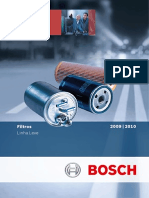 Bosch Filtros Leve 2009 2010 | PDF | Óleo de motor | Injeção 