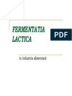 Fermentatia Lactica