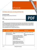 0620 Sow Unit 2 Particles Atomic Structure Ionic Bonding Perid PDF