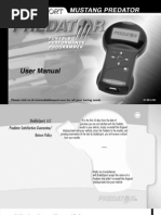 DiabloSport Predator User Manual U7146-1998-2004 Ford Vehicles