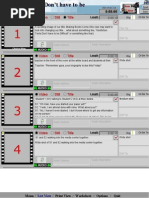 StoryBoard for Digital Story